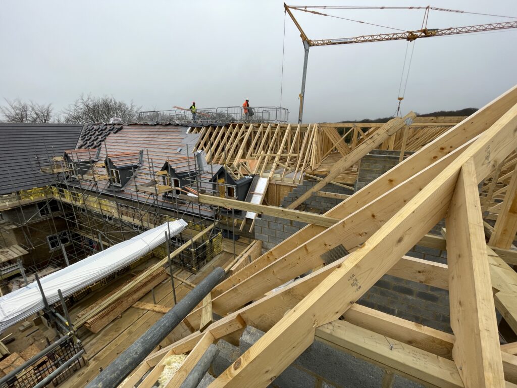 Truss Roof, Woodwright Construction