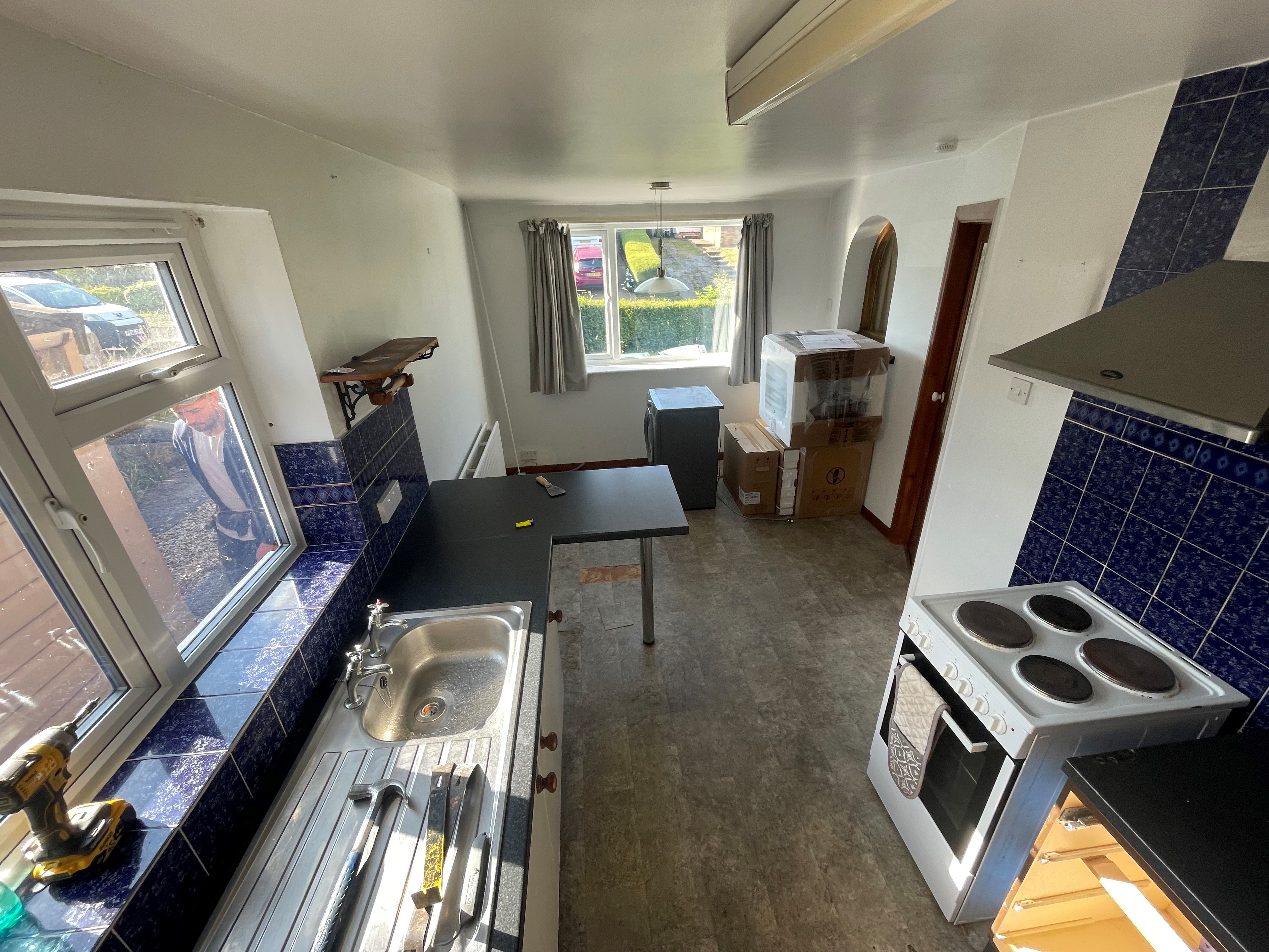 Kitchen, Benching, Woodwright Construction